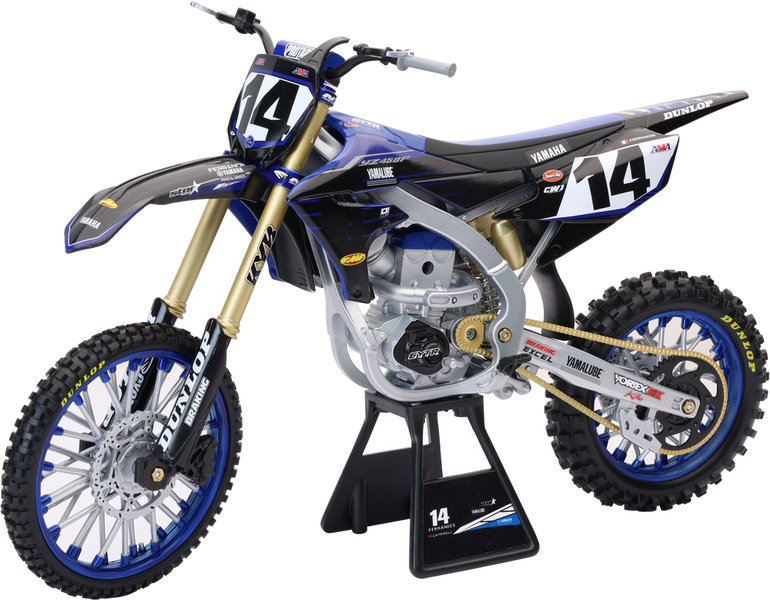 New Ray Toys 959-0177 49723 Kawasaki Factory Team Replica - SpazCycle