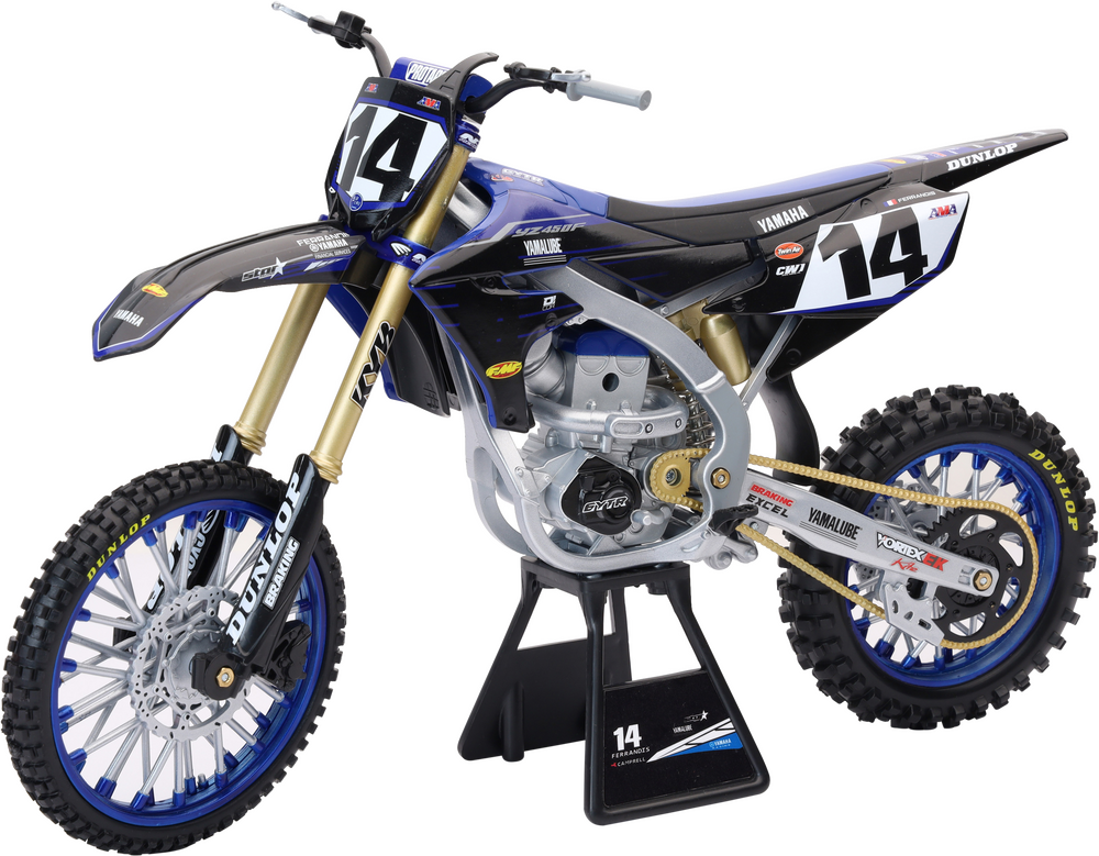 New Ray Toys 959-0177 49723 Kawasaki Factory Team Replica - SpazCycle