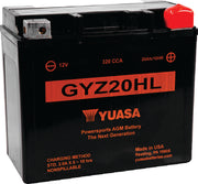 Yuasa Battery YUAM720GH Yuasa GYZ20HL High Performance Maintenance Free AGM 12-Volt Battery - Photo - Primary
