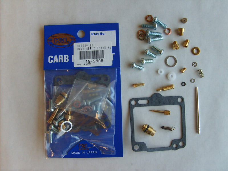 K&l Supply Carburetor Repair Kit - 18-2596 Yamaha Virago 1988-1999