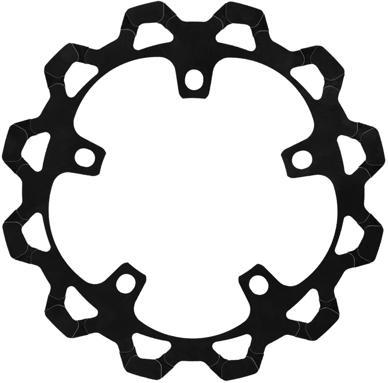 Lyndall Brakes 815-0196 6-631 320MM PERIMETER ROTOR BLACK `24 FLH/FLT (NON CVO)