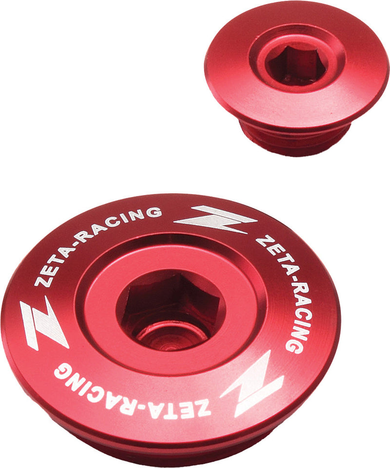 Zeta Engine Plug RED - ZE89-1120 Honda Africa / CRF 1000 / CRF 1100 2016-2022