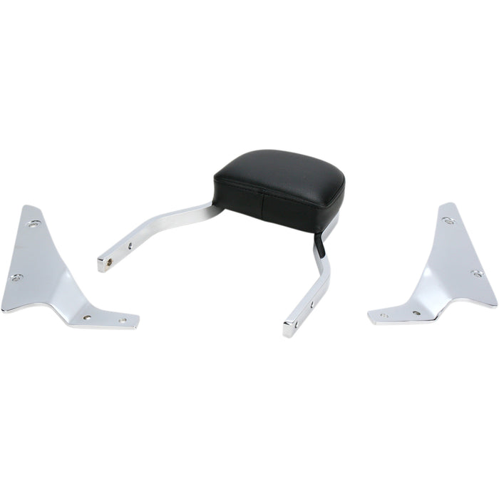 COBRA BLV24650 02-4650 Square Sissy Bar Kit — Mini Sissy Bar - Mini - VTX1300/1800C