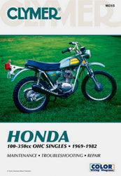 Clymer 27-M315 CM315 REPAIR MANUAL HON 100-350CC