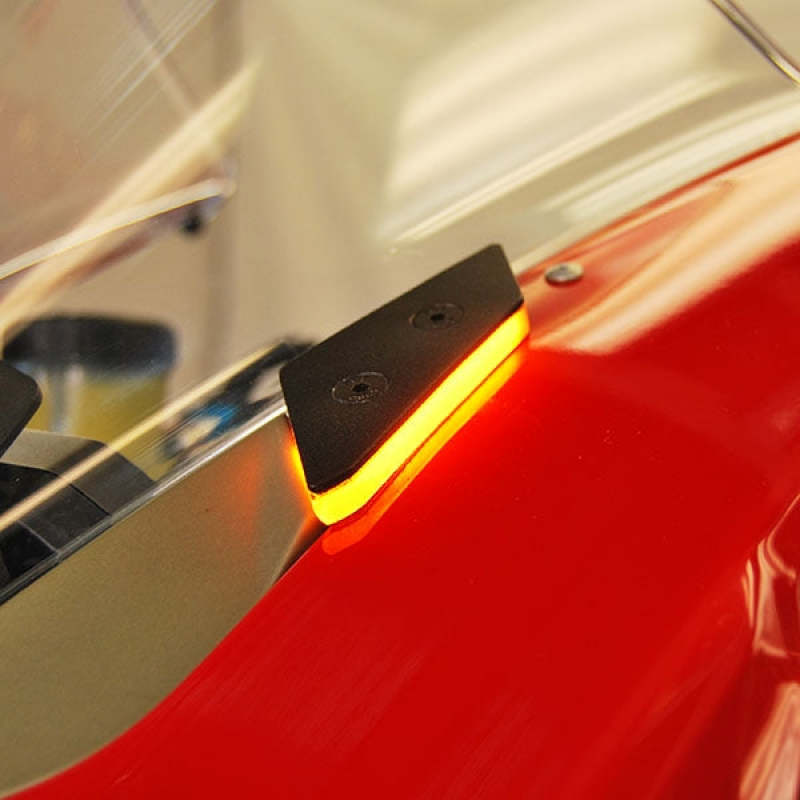 New Rage Cycles V4-MBO 18-24 Ducati Panigale V4 Mirror Block Off Turn Signals - Photo - Primary