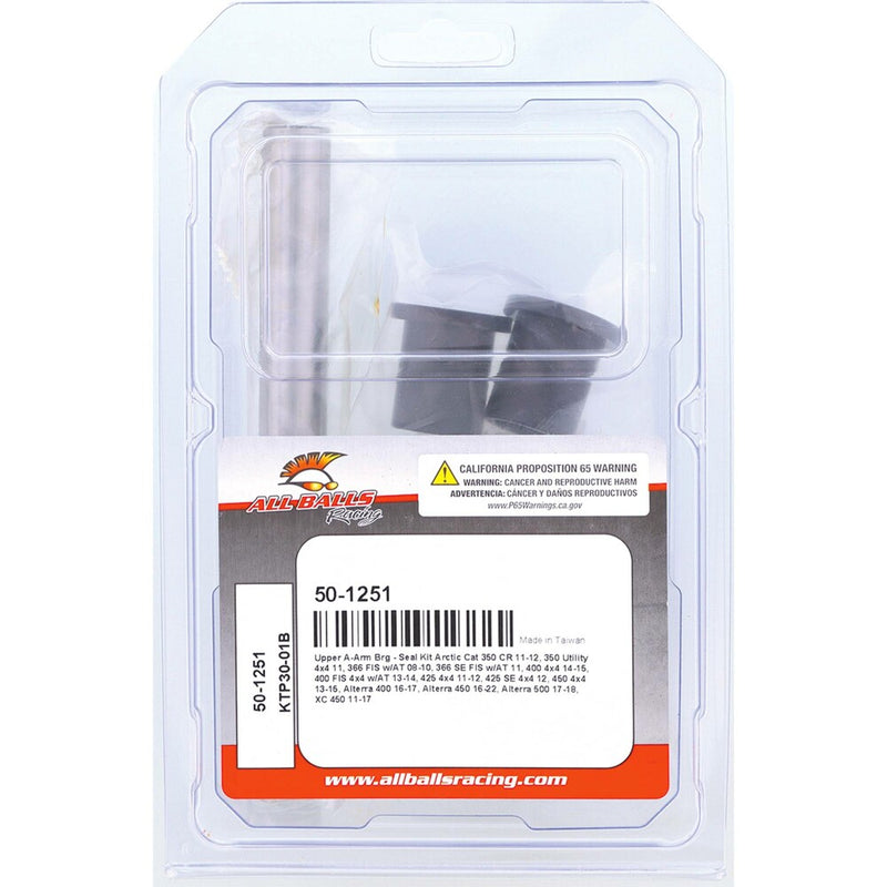 All Balls A-ARM Bearing Kit - 50-1251 Arctic Cat ATVs 2008-2018
