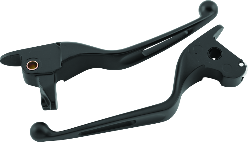 Bikers Choice 490987 14-16 FLH FLT Black Vortex Lever Set - Photo - Primary