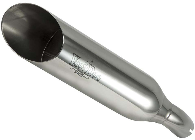 Voodoo Shorty Slip-ON Exhaust Polished - VER3L5P Yamaha R3 2015-2021