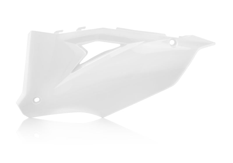 Acerbis Side Panels White - 2736310002 Kawasaki Dirt Bikes 2019-2024