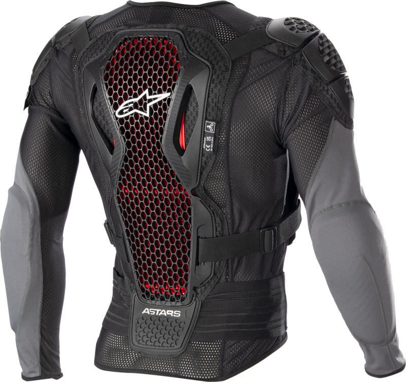 Alpinestars 482-6142M 6506723-1036-M BIONIC PLUS V2 PROTECTION JACKET BLACK/ANTHRACITE/RED MD