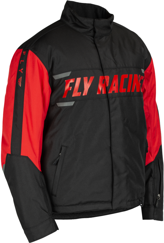 Fly Racing 470-5502S 470-5502S OUTPOST JACKET BLACK/RED SM