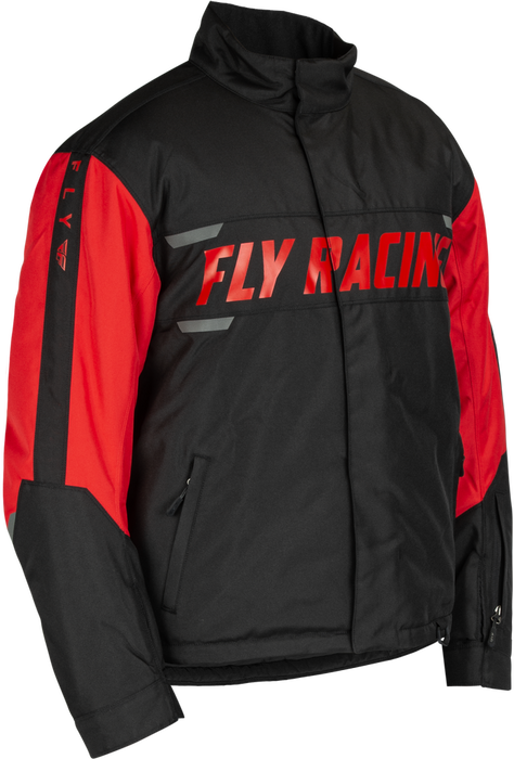 Fly Racing 470-55022X 470-55022X OUTPOST JACKET BLACK/RED 2X