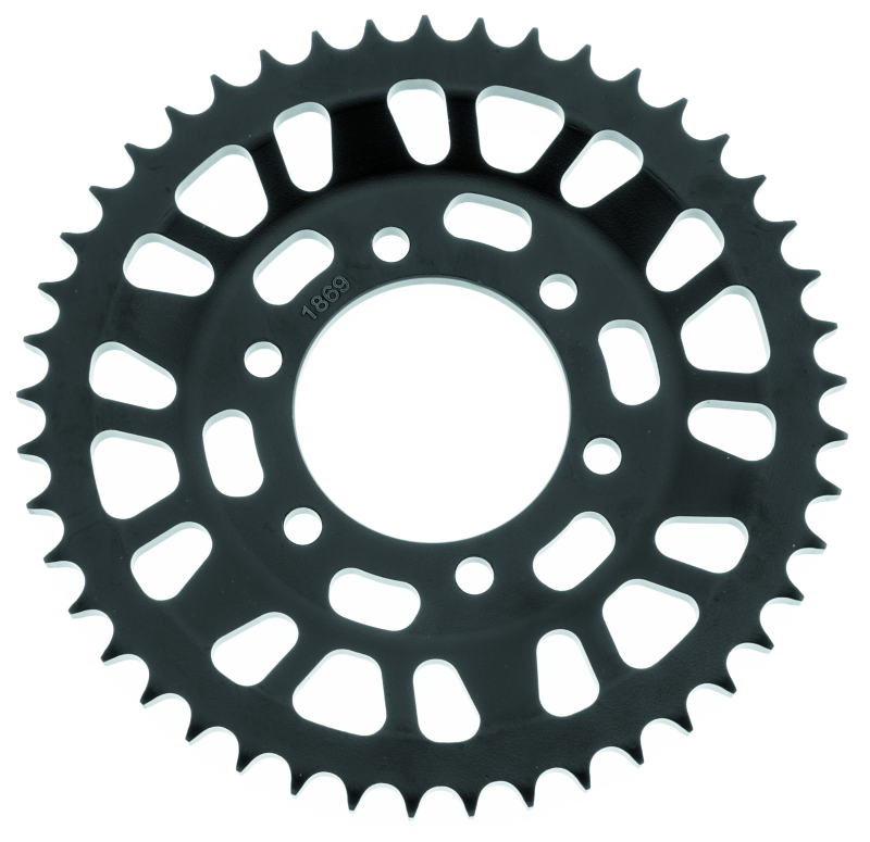 BikeMaster 965090 Yamaha Rear Steel Sprocket 428 45T - Black - Photo - Primary