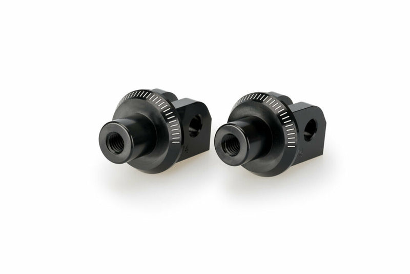Puig Hi-tech Parts 561-20673BK 20673N FOOTPEG ADAPTER BLACK YAM