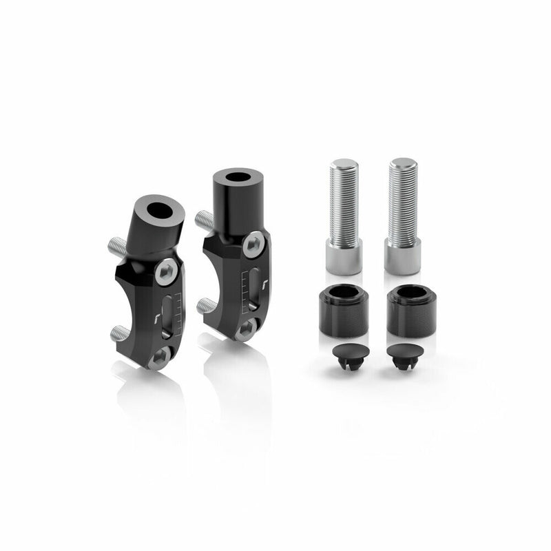 Rizoma Stealth Naked Mounting Kit Mirror Black TRI - BSN910B Triumph Street Triple 765 / Street Triple / Speed Triple 1200 2018-2025