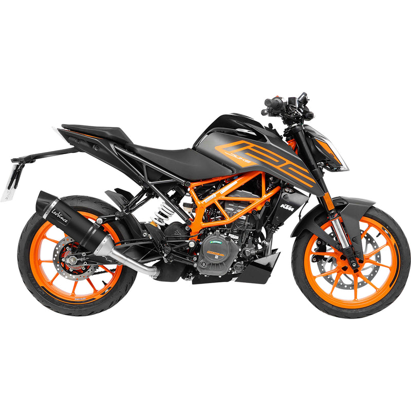 Leovince LV One Evo Muffler - 14393EBU KTM 125 Duke / 390 Duke 2021-2023