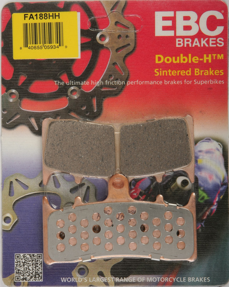 EBC Brake Pads - FA188HH Kawasaki Motorcycles 1996-2008
