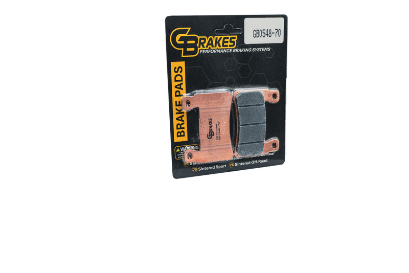 Gbrakes Brake Pads Sintered - GB0548-70 For Harley Sportster / Softail / Pro 2015-2019 | Kawasaki Ninja 2013-2024
