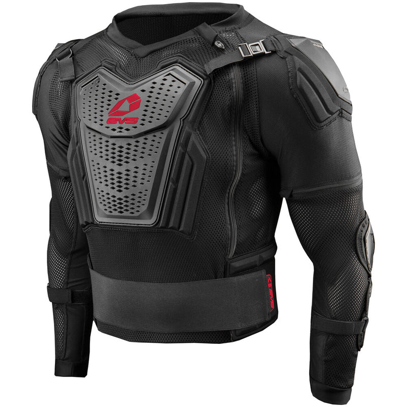 Evs 663-21972X CS20-BKR-XXL BALLISTIC JERSEY COMP SUIT BLACK/RED 2X