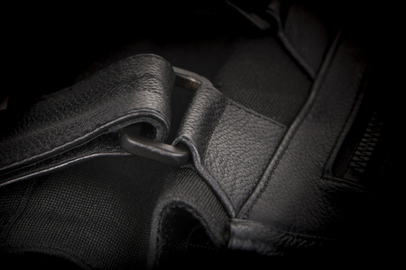Adjustable strap detail shot on Blockade Vest