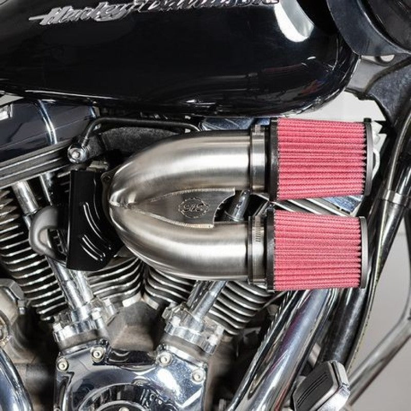 S&S Cycle 170-0635A 08-16 Touring Models Tuned Induction Kit - Stainless Steel - Photo - Primary