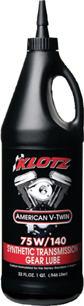 Klotz Oil 842-0060 KH-GL140 AMERICAN V-TWIN TRANS LUBE 75W140 32 FL OZ