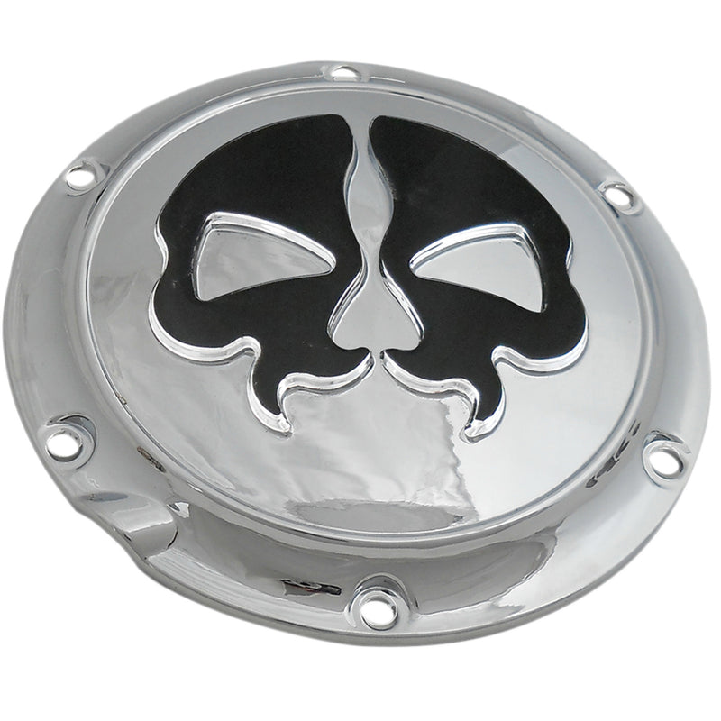 Drag Specialties Split Skull Derby Cover - 1107-0550 For Harley Sportster 2004-2022