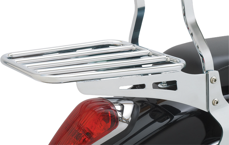Cobra Sissy Bar Luggage Rack Tube Chrome - 02-3501 For Suzuki Motorcycles 2001-2014 | Honda VF750C Magna 1994-2003