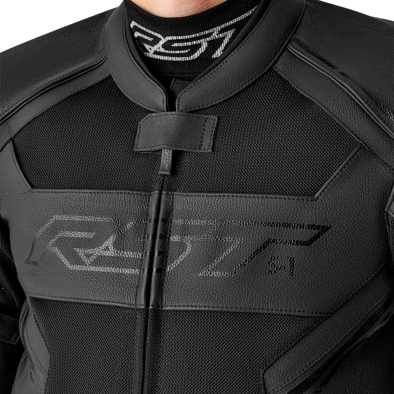 Rst S1 D3O Mesh Leather Jacket Black XS - 103606BLK-38