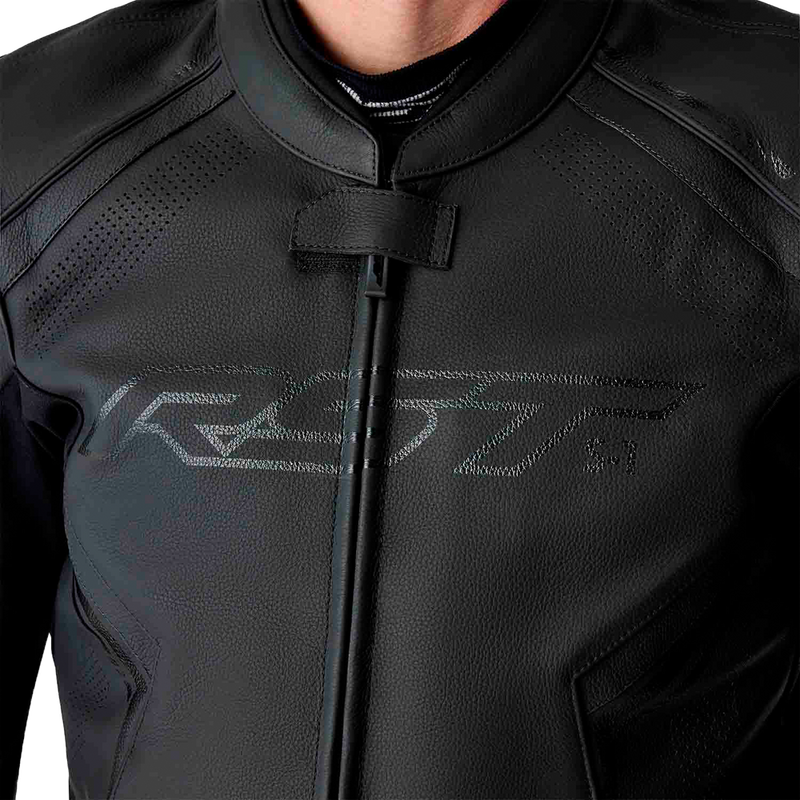 Rst 556-3605048 103605BLK-48 S1 D3O LEATHER JACKET BLACK 2X