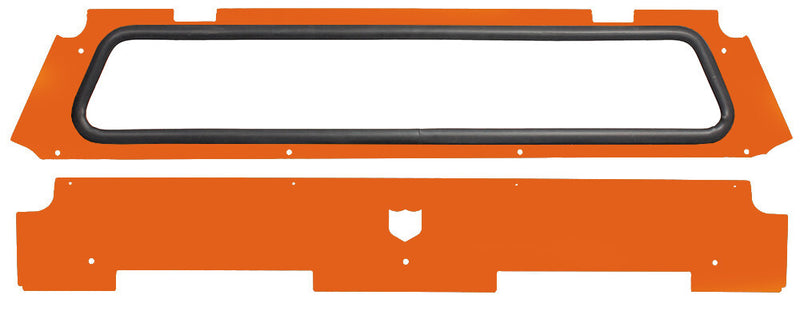 Pro Armor Rear Windshield Orange Madness - P144W461OM Polaris RZR 2014-2022