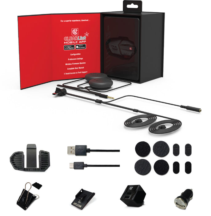Uclear HDX-V Helmet Audio Kit