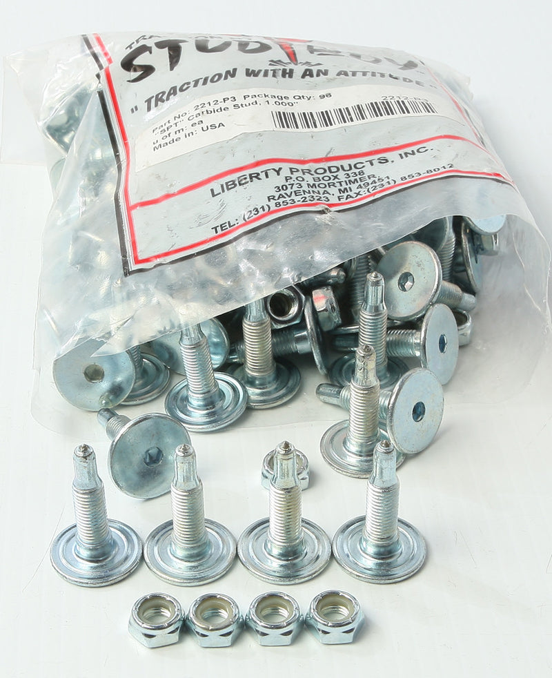 Stud Boy 18-33162 2212-P3 SPT CARBIDE STUDS 1.00" 96/PK