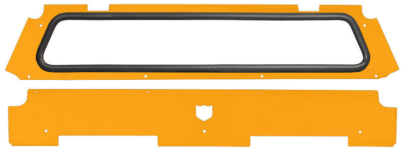Pro Armor Rear Windshield Orange - P141W461OR-446 Polaris RZR 2014-2022