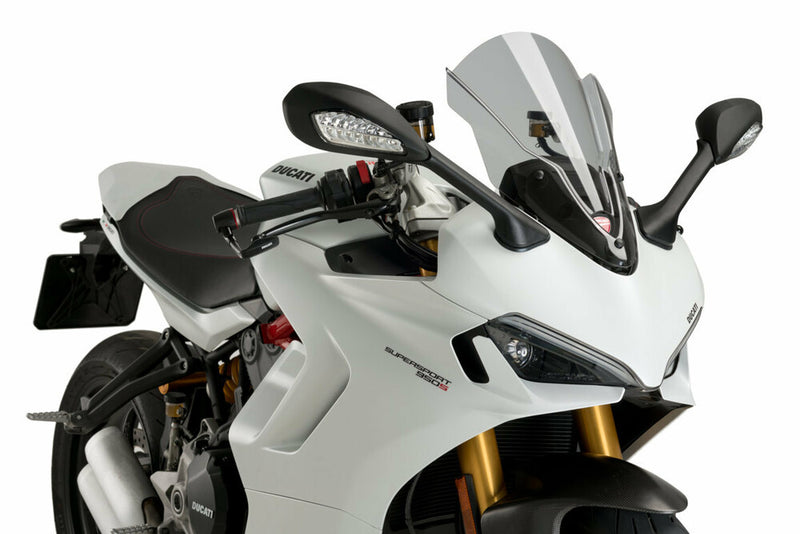 Puig Hi-Tech Parts Windscreen Z-Racing Smoke DUC - 9434H Ducati SuperSport / Supersport 950 / Supersport 950S 2017-2024