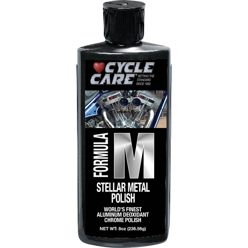 CYCLE CARE FORMULAS 3713-0046 55008 Formula M Metal Polish Formula M Aluminum/Chrome Polish - 8 oz. net wt.