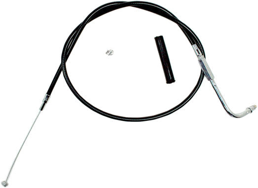 Motion Pro Black Vinyl Throttle Cable - 06-0274 For Harley Motorcycles 1996-2006