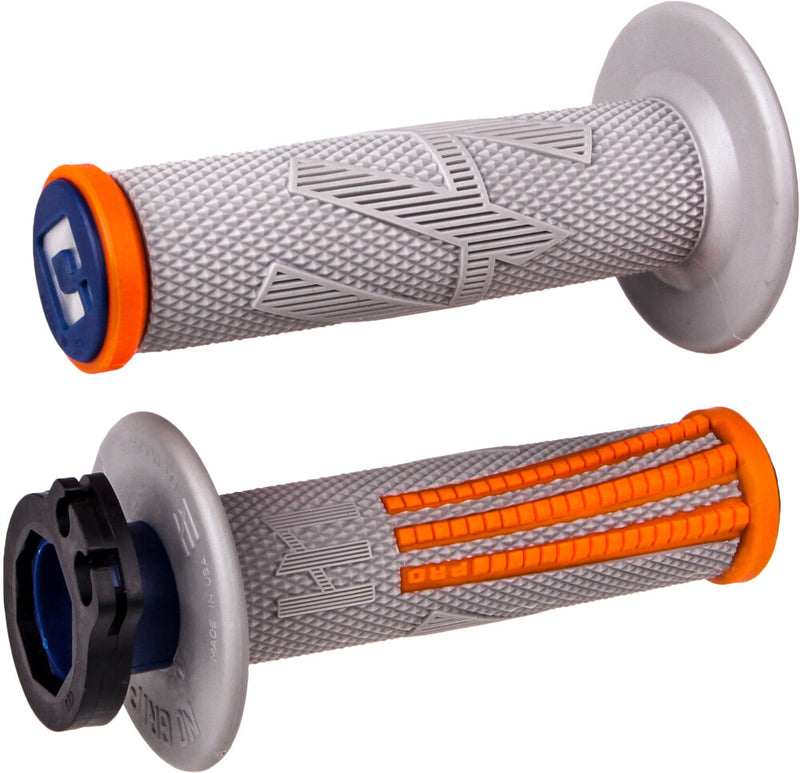 Odi 206-1115 H36EPGO EMIG PROV2 LOCK-ON GRIP GREY/ORANGE
