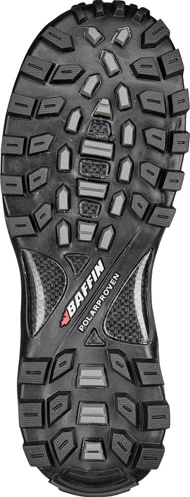 Baffin 11-025808 SOFTW001-BBP-08 WOMEN'S HIKE BOOT BLACK/SANGRIA 08
