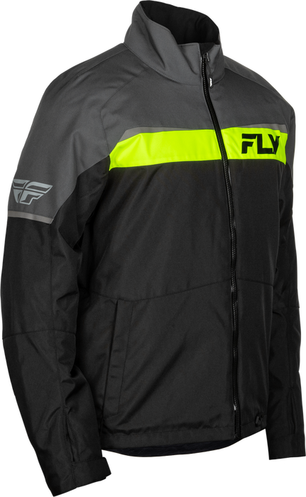 Fly Racing 470-41264X 470-41264X AURORA JACKET GREY/BLACK 4X