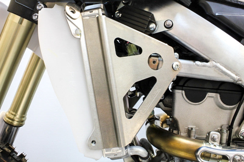 Works Radiator Braces - 18-268 Yamaha YZ 450 2018-2022