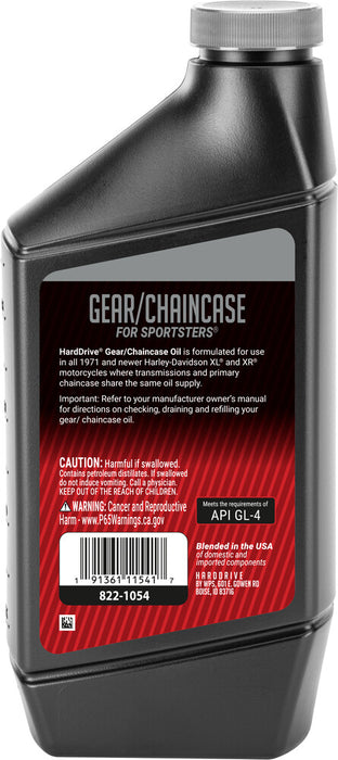 Harddrive 822-1054 198505 GEAR/CHAIN CASE OIL 1QT