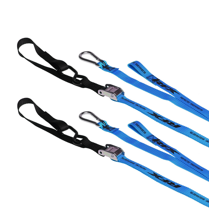 Rfx 739-1146 FXTD 30000 55BU 1.0 TIE DOWNS SOFT LOOP & CARABINER BLUE