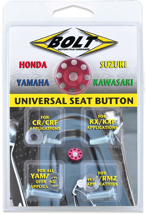 Bolt 020-00144 BMH-SB ANODIZED SEAT BUTTON