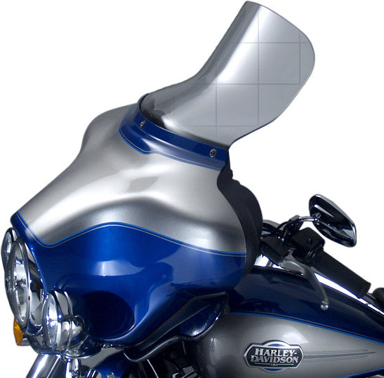National Cycle Wave Windscreen 10" Clear FLH - N27401 For Harley Touring 1996-2013