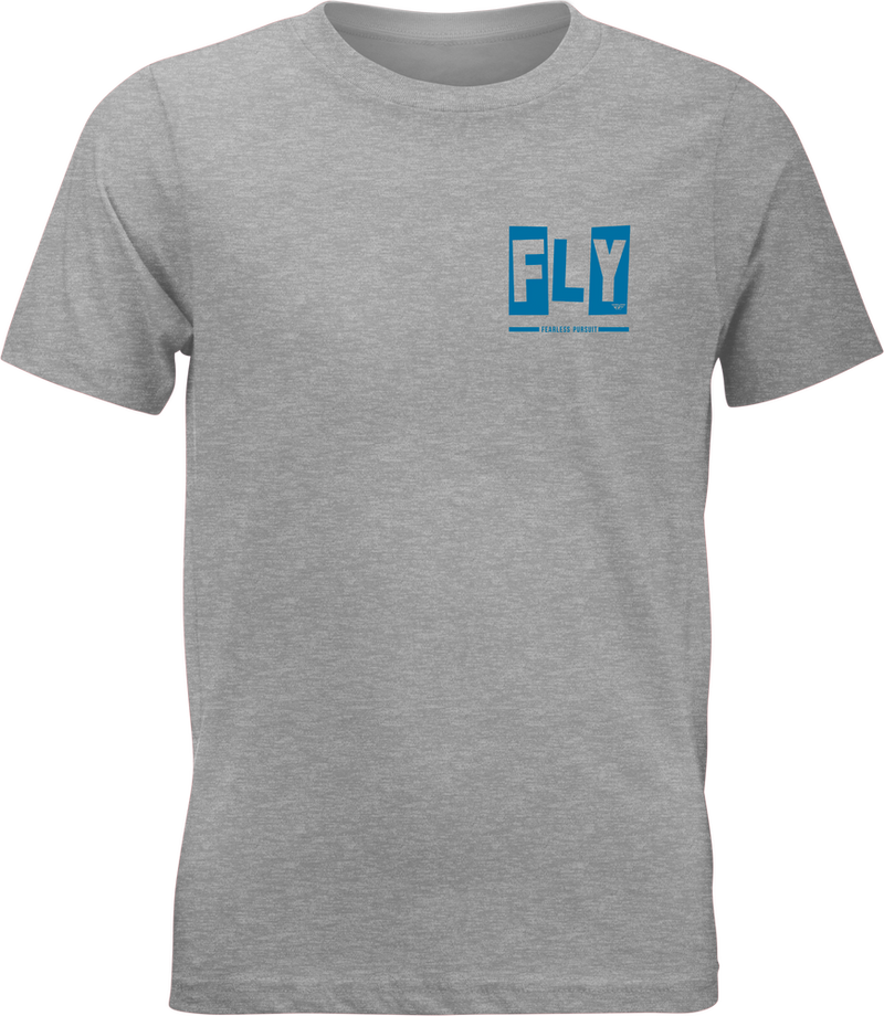 Fly Racing 354-0418YS 354-0418YS YOUTH FLY PUNK TEE GREY YS