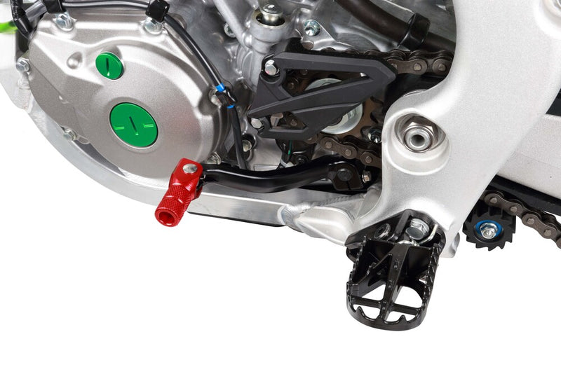 Zeta Forged Shift Lever RED - ZE90-4022 For Kawasaki KX 450 2009-2024 | Honda CRF250R 2010-2017