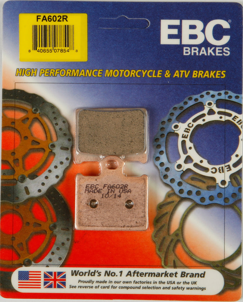 EBC Brake Pads Sintered R Series - FA602R Husqvarna TC 85 2014-2017