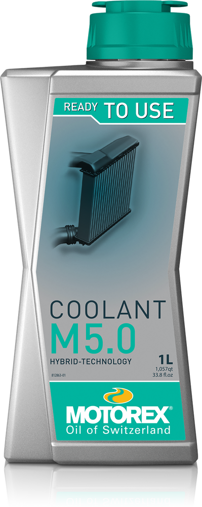 Motorex 580-1355 308275 COOLANT M5.0 READY TO USE 1LT 10/CASE