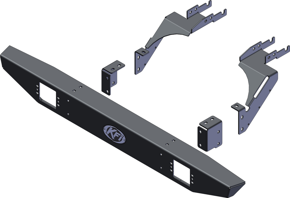 Kfi Products 10-2080 102080 REAR FORMED BUMPER